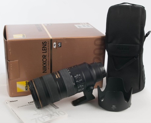 Nikon 200mm af s ii - n,